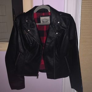 Levi’s moto leather jacket